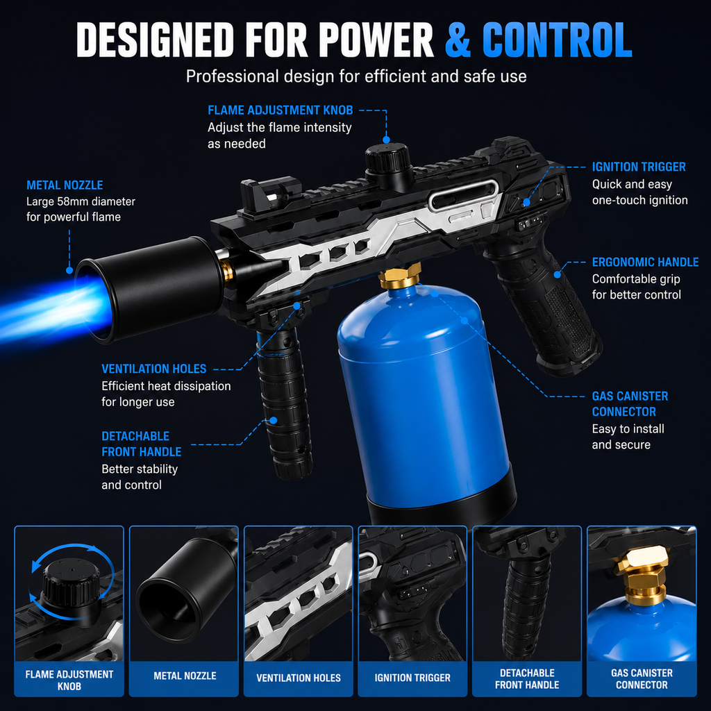 Flamrise X5500 - High Power Flame